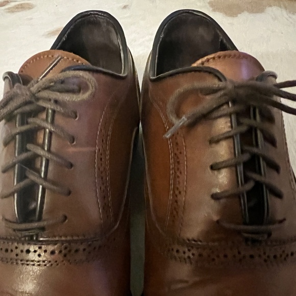 To Boot New York Connors Dark Brown Medallion Cap Toe Dress Shoes 10 1/2 - Picture 10 of 13